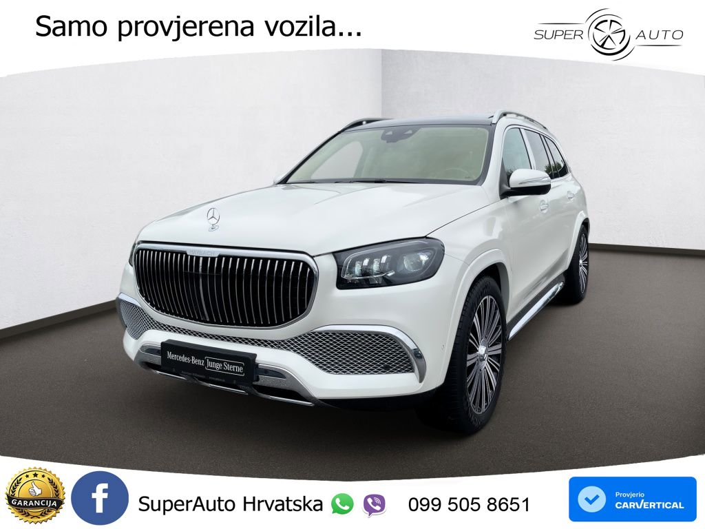 Mercedes Maybach GLS 600 V8 (557 KS) EQ Boost 4MATIC 9G-TRONIC ACC+HEAD+4xGR SJED+360+PANO