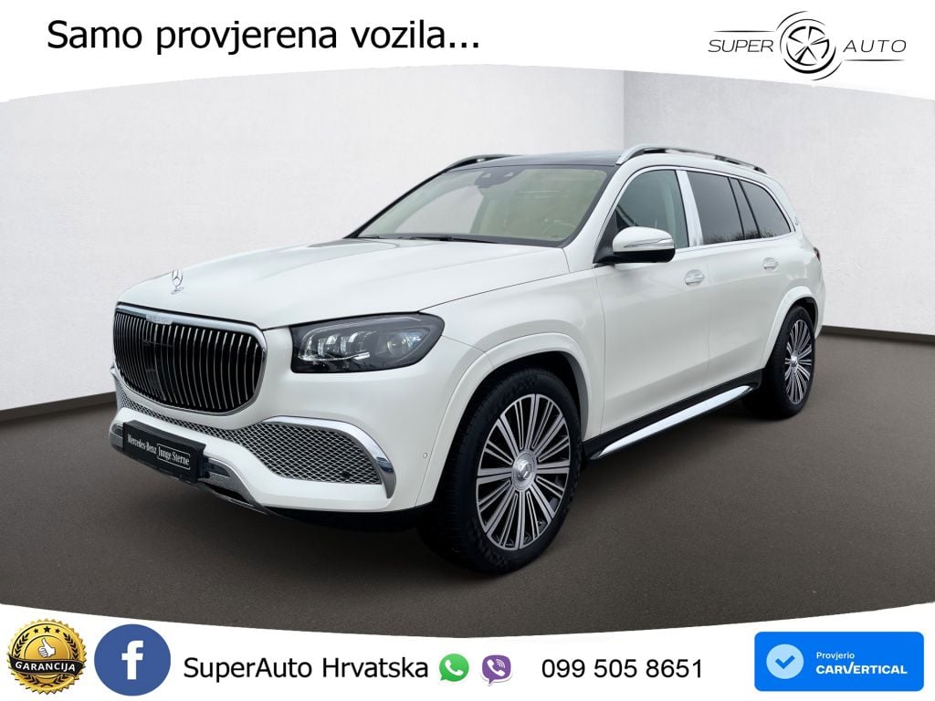 Mercedes Maybach GLS 600 V8 (557 KS) EQ Boost 4MATIC 9G-TRONIC ACC+HEAD+4xGR SJED+360+PANO