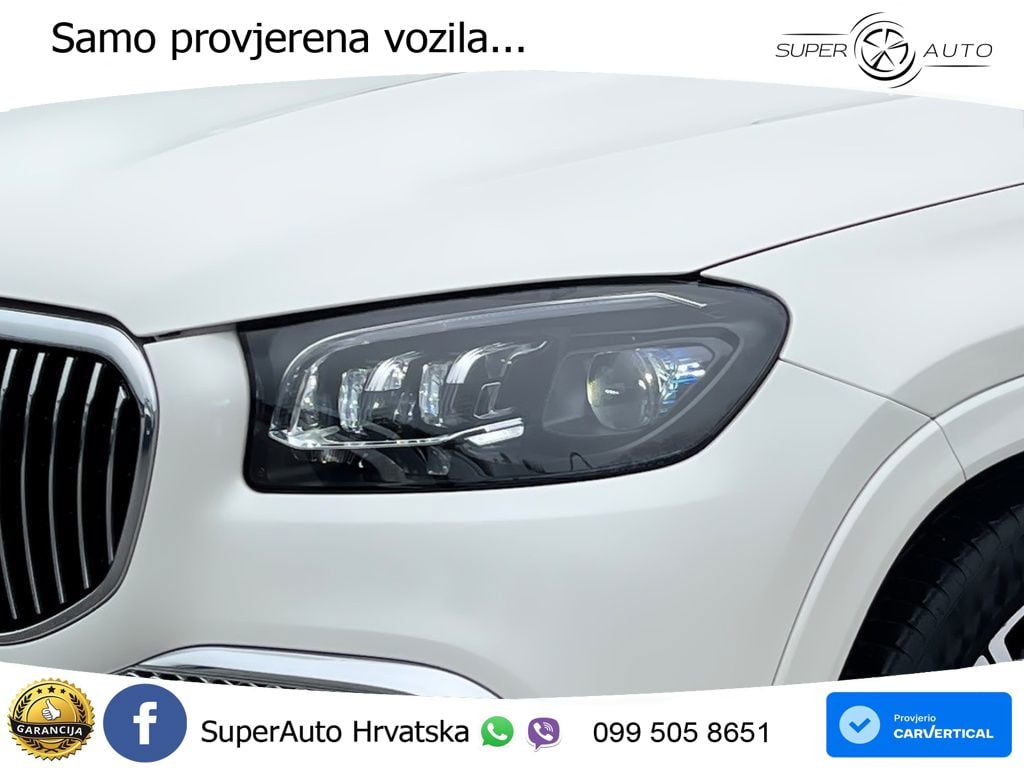 Mercedes Maybach GLS 600 V8 (557 KS) EQ Boost 4MATIC 9G-TRONIC ACC+HEAD+4xGR SJED+360+PANO