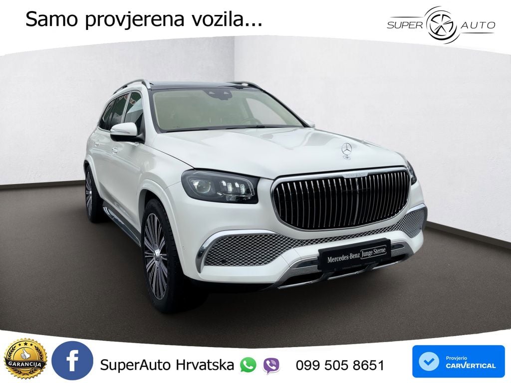 Mercedes Maybach GLS 600 V8 (557 KS) EQ Boost 4MATIC 9G-TRONIC ACC+HEAD+4xGR SJED+360+PANO