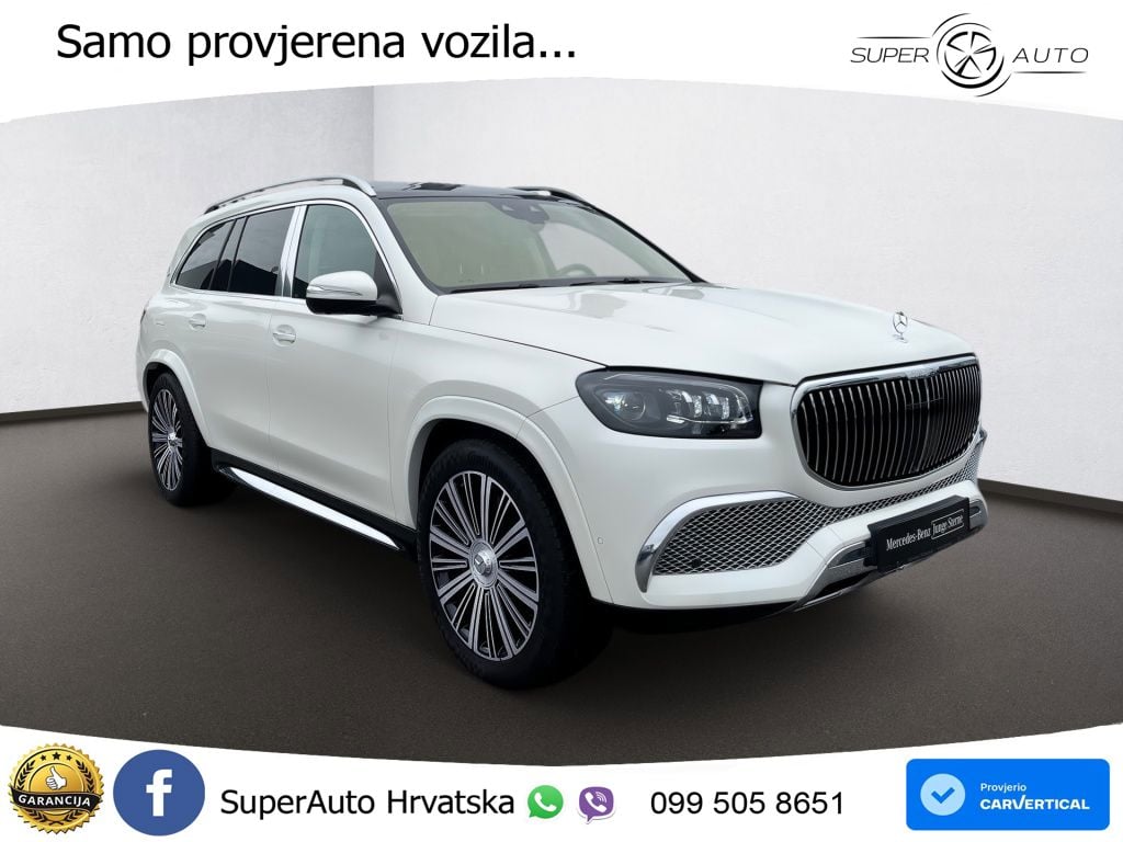 Mercedes Maybach GLS 600 V8 (557 KS) EQ Boost 4MATIC 9G-TRONIC ACC+HEAD+4xGR SJED+360+PANO