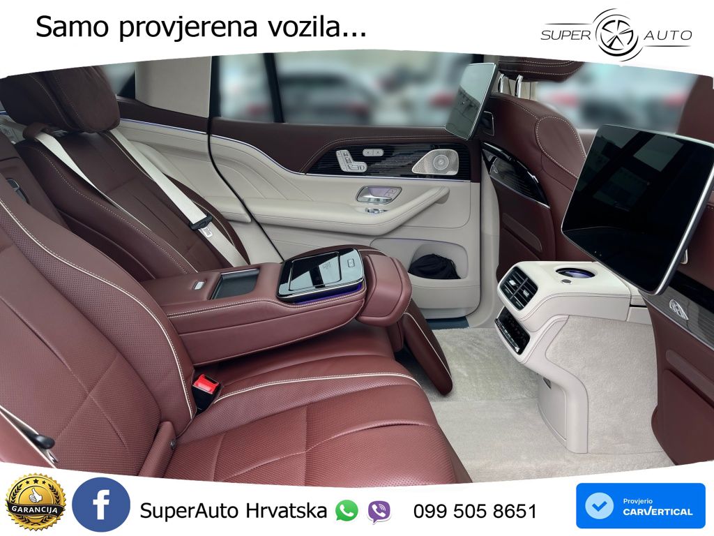 Mercedes Maybach GLS 600 V8 (557 KS) EQ Boost 4MATIC 9G-TRONIC ACC+HEAD+4xGR SJED+360+PANO