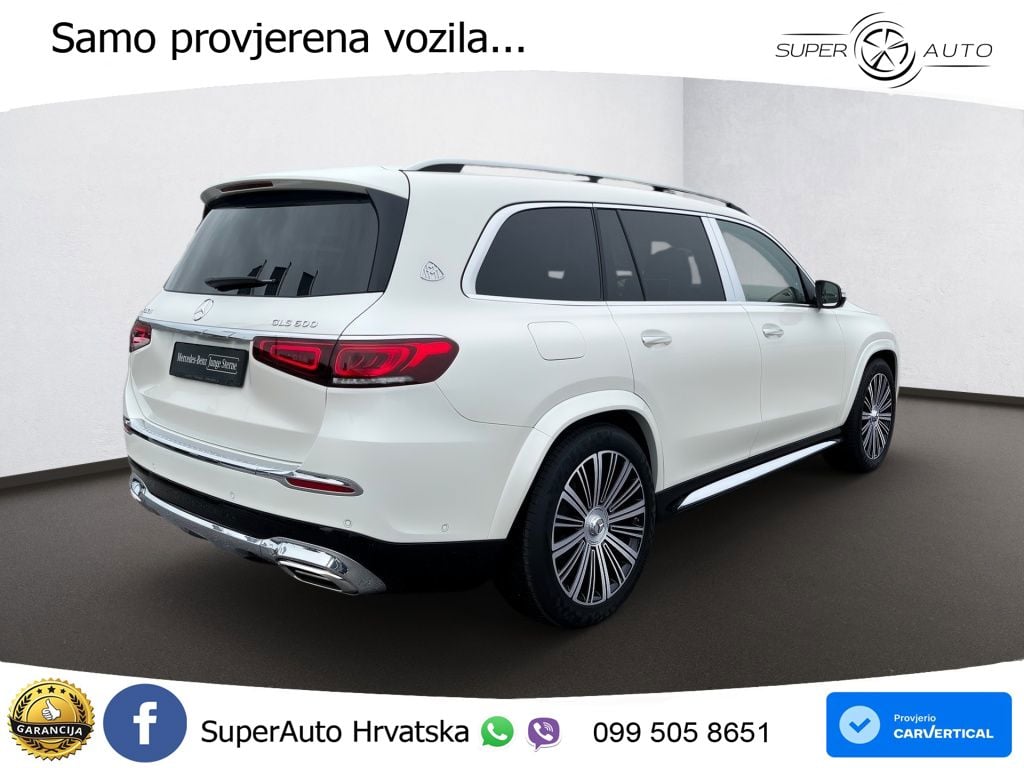 Mercedes Maybach GLS 600 V8 (557 KS) EQ Boost 4MATIC 9G-TRONIC ACC+HEAD+4xGR SJED+360+PANO
