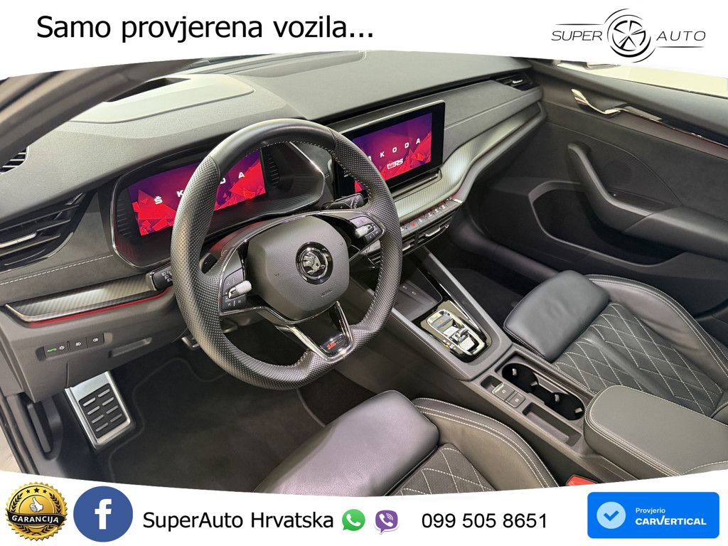Škoda Octavia Combi RS 2.0 TSI (245 KS) DSG LED+GR SJED+ACC