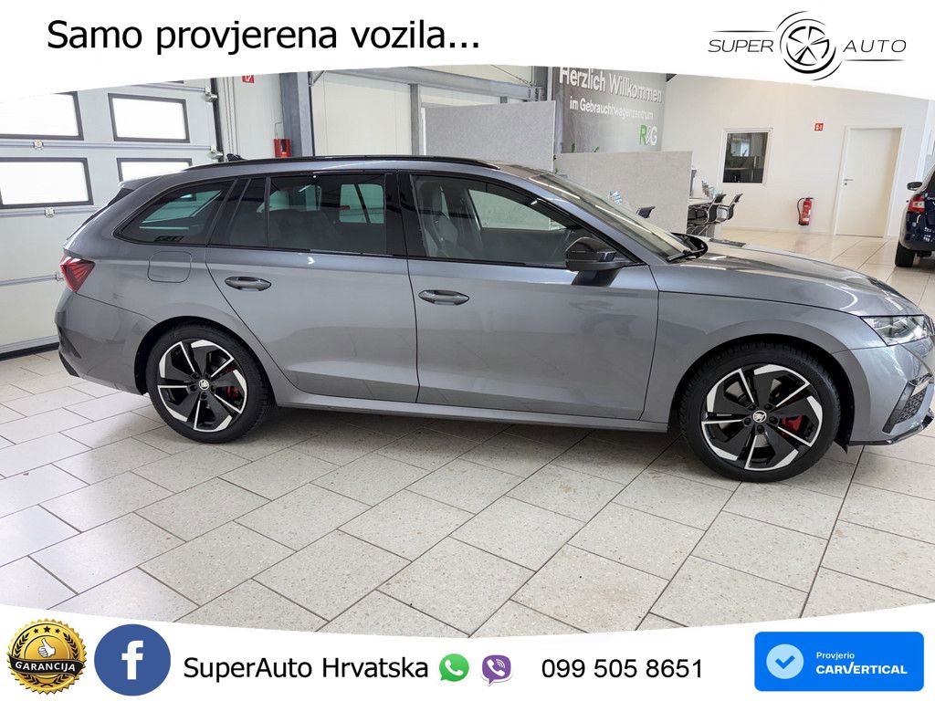 Škoda Octavia Combi RS 2.0 TSI (245 KS) DSG LED+GR SJED+ACC