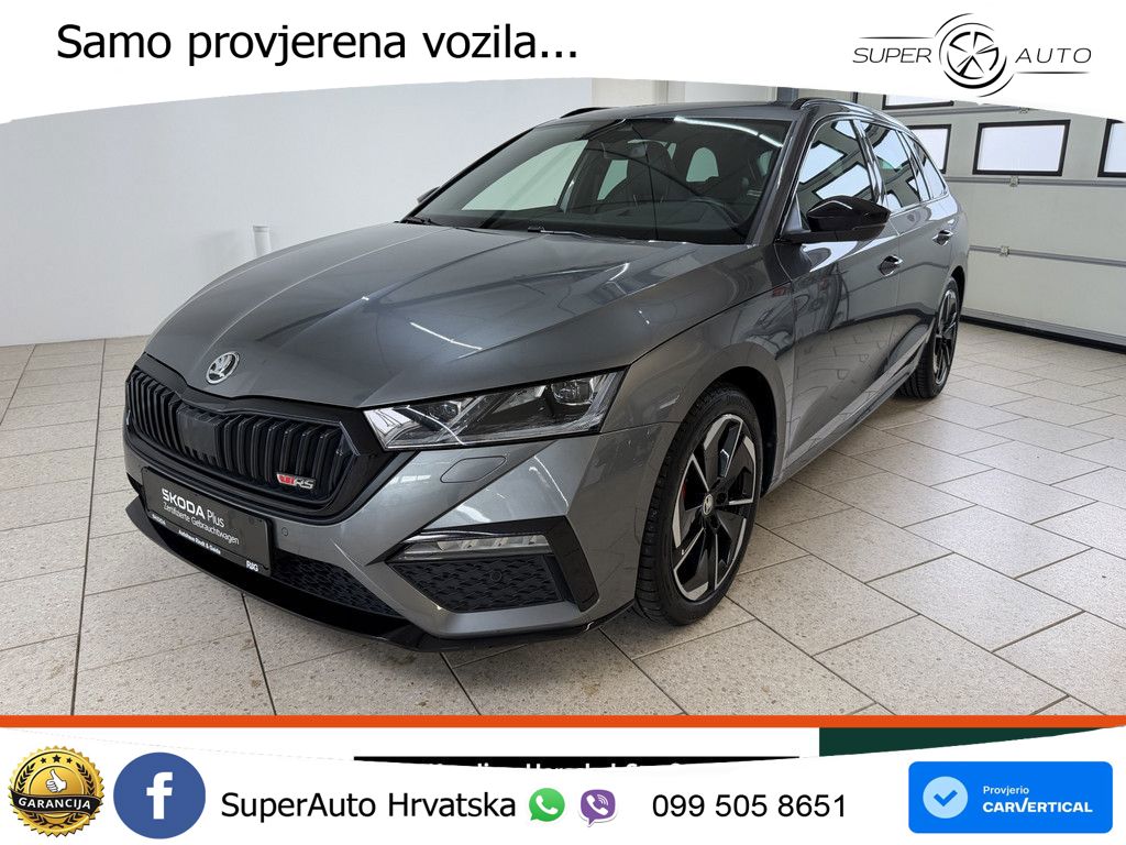 Škoda Octavia Combi RS 2.0 TSI (245 KS) DSG LED+GR SJED+ACC