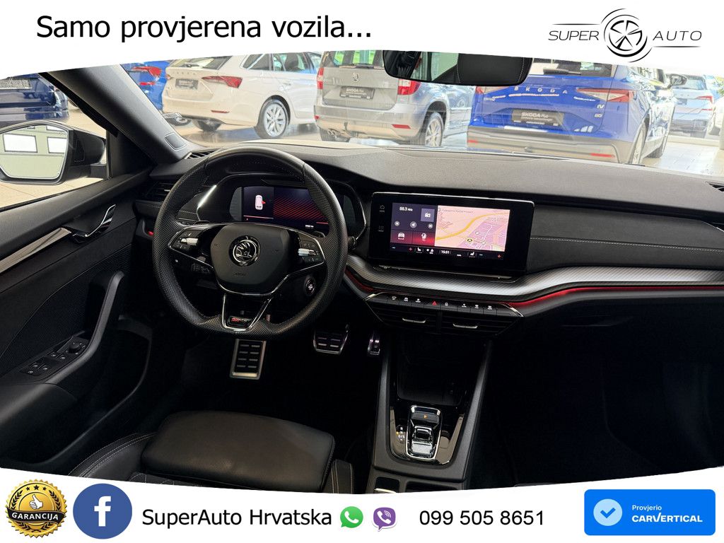 Škoda Octavia Combi RS 2.0 TSI (245 KS) DSG LED+GR SJED+ACC
