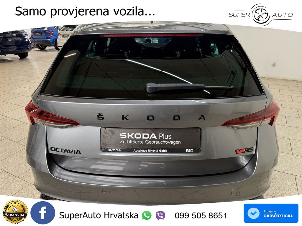 Škoda Octavia Combi RS 2.0 TSI (245 KS) DSG LED+GR SJED+ACC