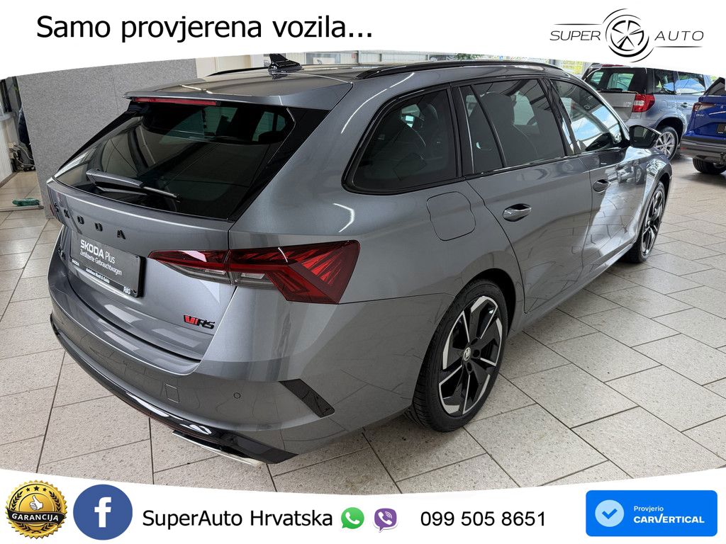 Škoda Octavia Combi RS 2.0 TSI (245 KS) DSG LED+GR SJED+ACC