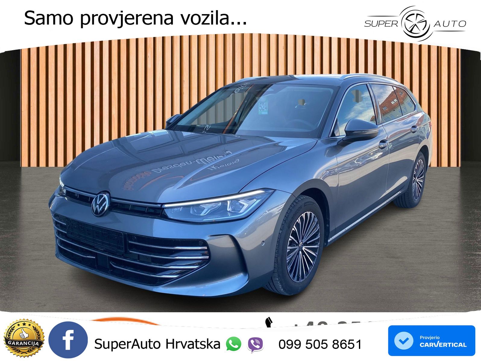 Volkswagen Passat Variant 1.5 eTSI (150 KS) DSG Elegance LED+GR SJED+ACC