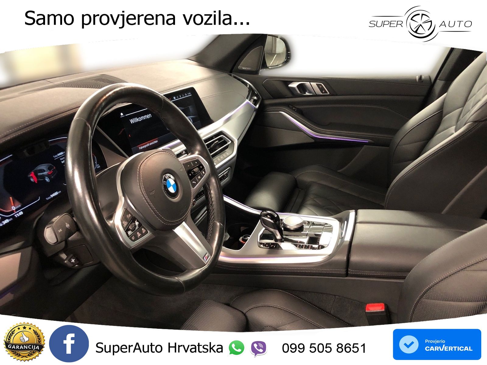 BMW X5 30d (286 KS) xDrive Steptronic M Sport LED+GR SJED+ACC