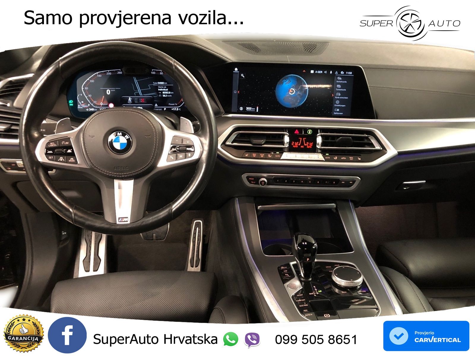 BMW X5 30d (286 KS) xDrive Steptronic M Sport LED+GR SJED+ACC