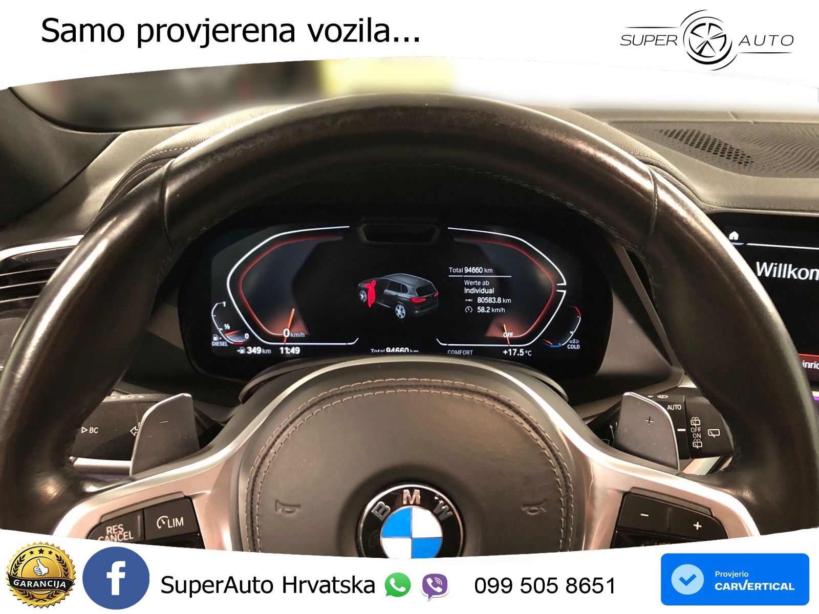 BMW X5 30d (286 KS) xDrive Steptronic M Sport LED+GR SJED+ACC