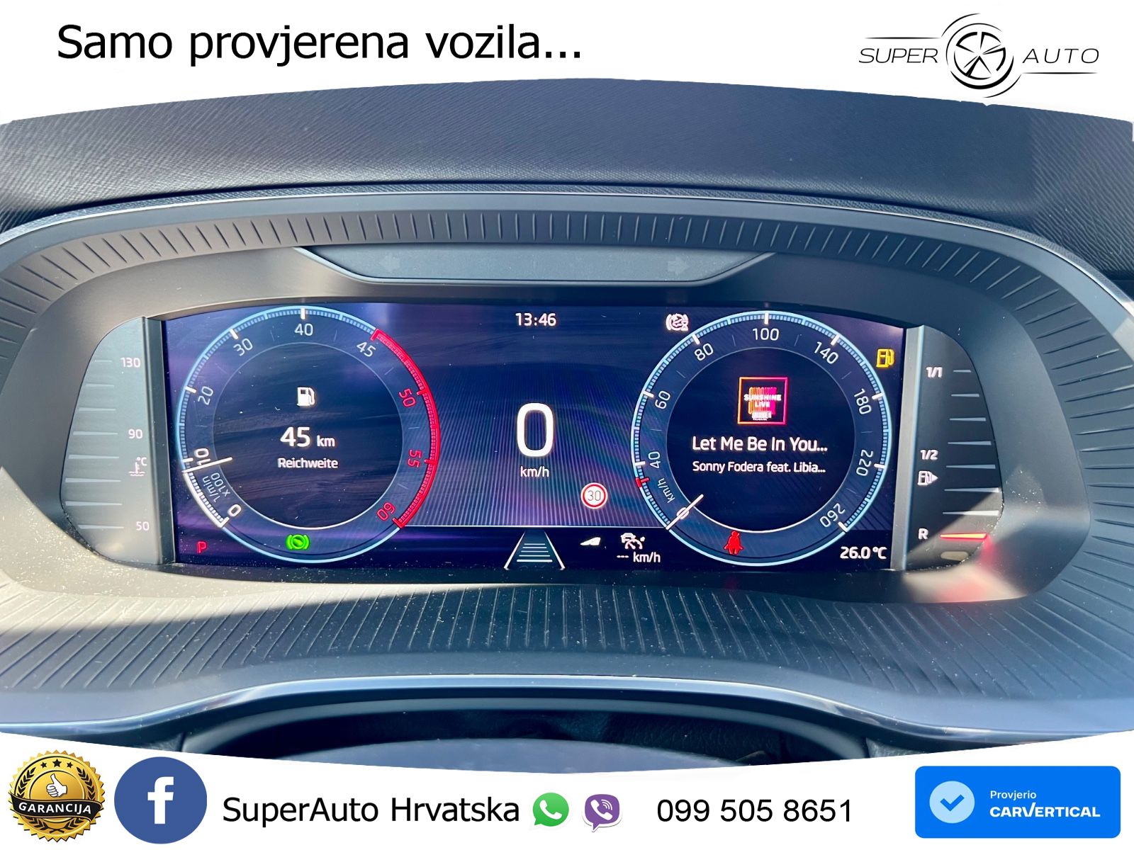 Škoda Octavia Combi 2.0 TDI (150 KS) DSG LED+GR SJED+ACC