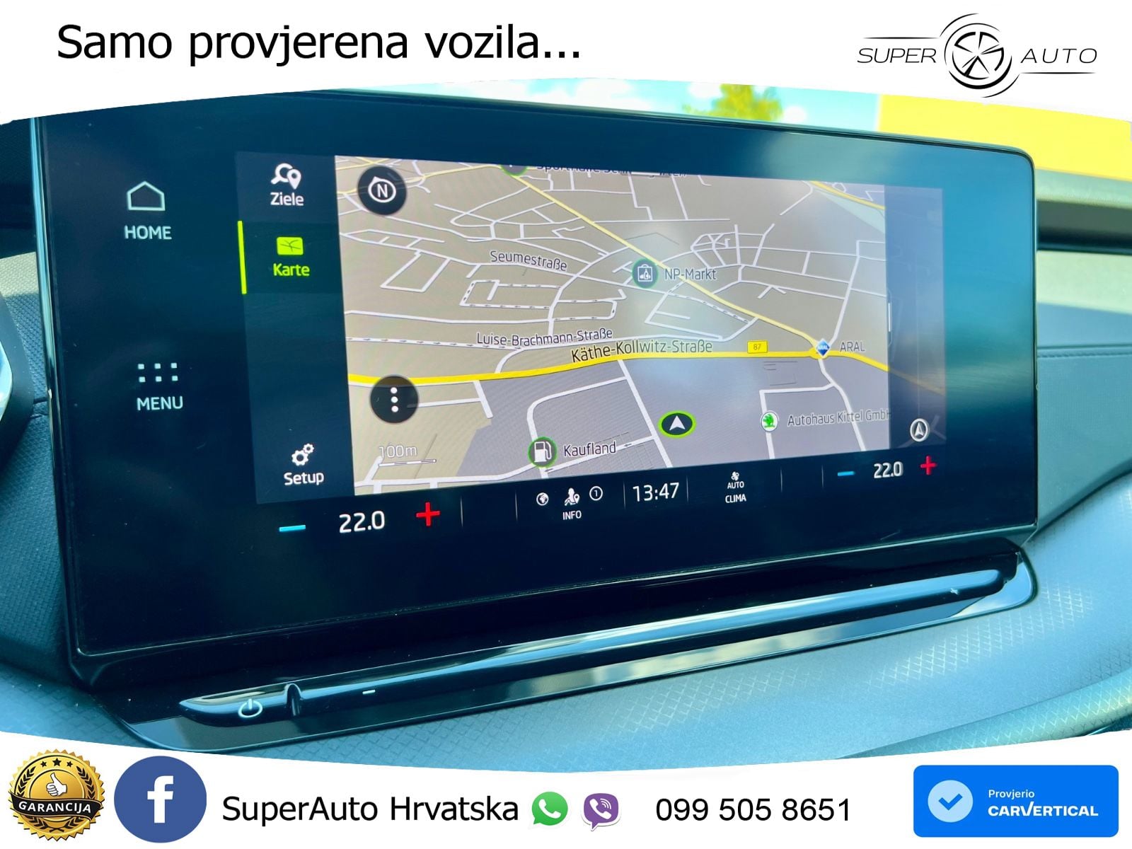 Škoda Octavia Combi 2.0 TDI (150 KS) DSG LED+GR SJED+ACC