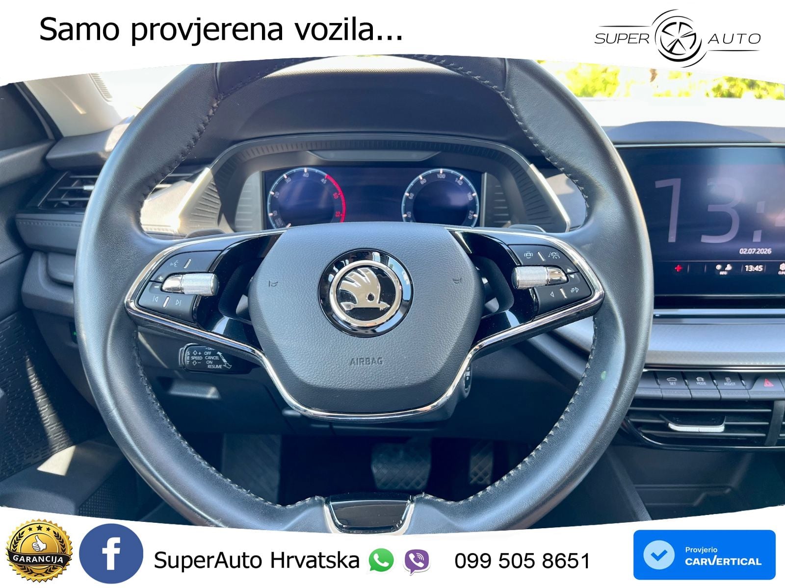 Škoda Octavia Combi 2.0 TDI (150 KS) DSG LED+GR SJED+ACC
