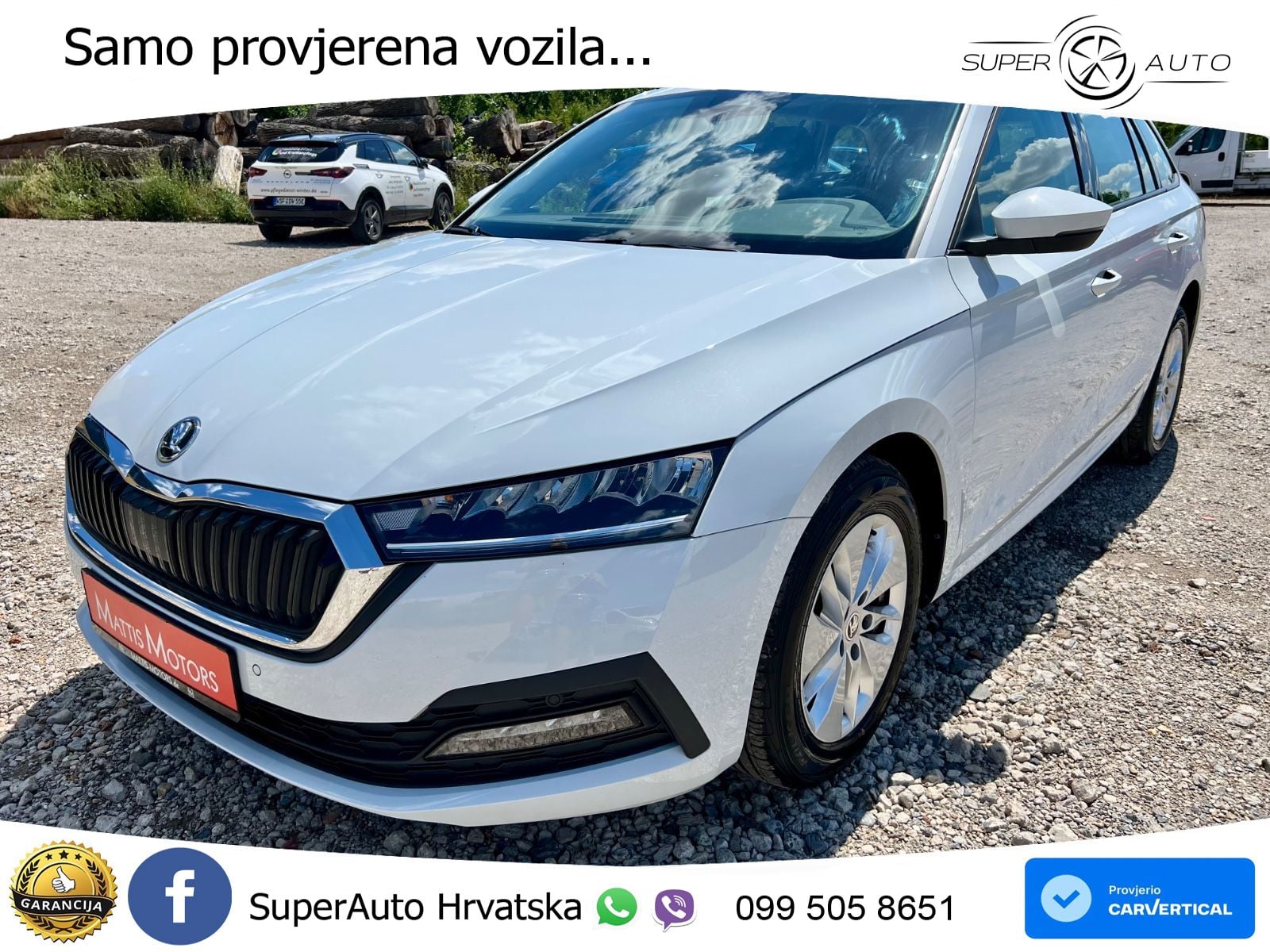 Škoda Octavia Combi 2.0 TDI (150 KS) DSG LED+GR SJED+ACC