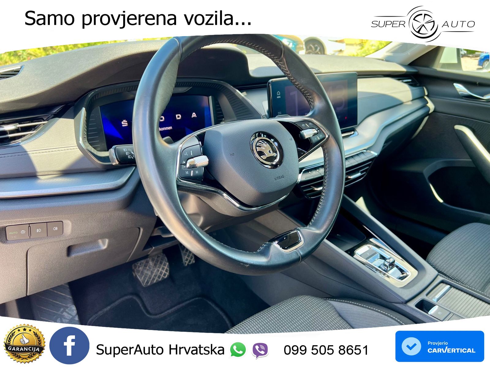 Škoda Octavia Combi 2.0 TDI (150 KS) DSG LED+GR SJED+ACC