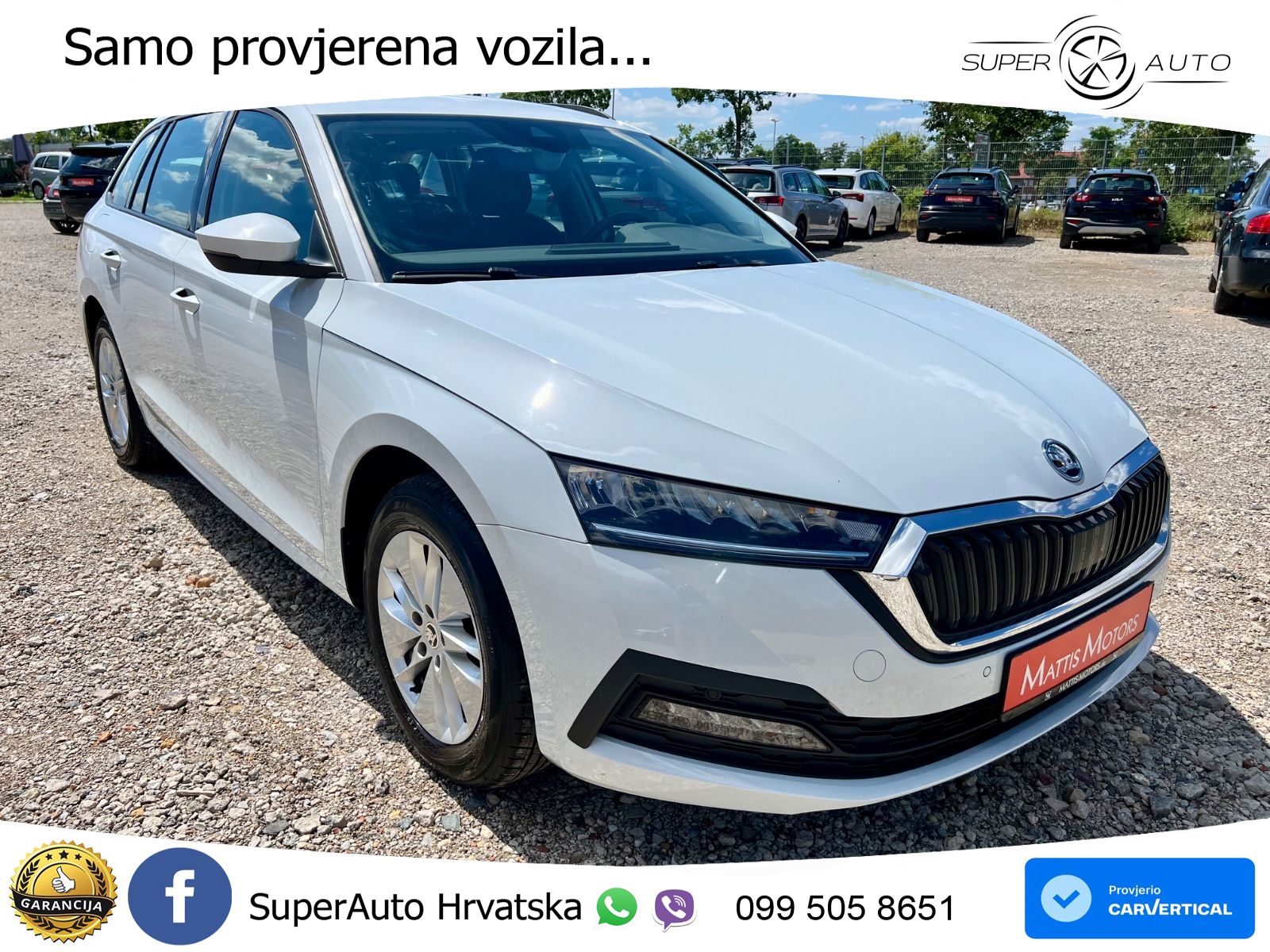 Škoda Octavia Combi 2.0 TDI (150 KS) DSG LED+GR SJED+ACC
