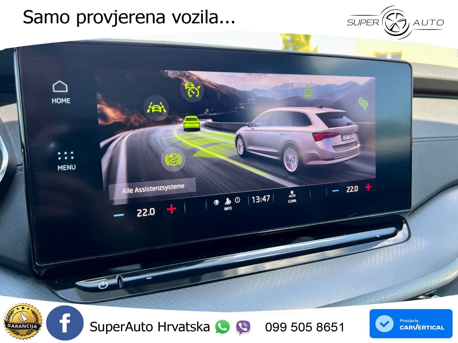 Škoda Octavia Combi 2.0 TDI (150 KS) DSG LED+GR SJED+ACC