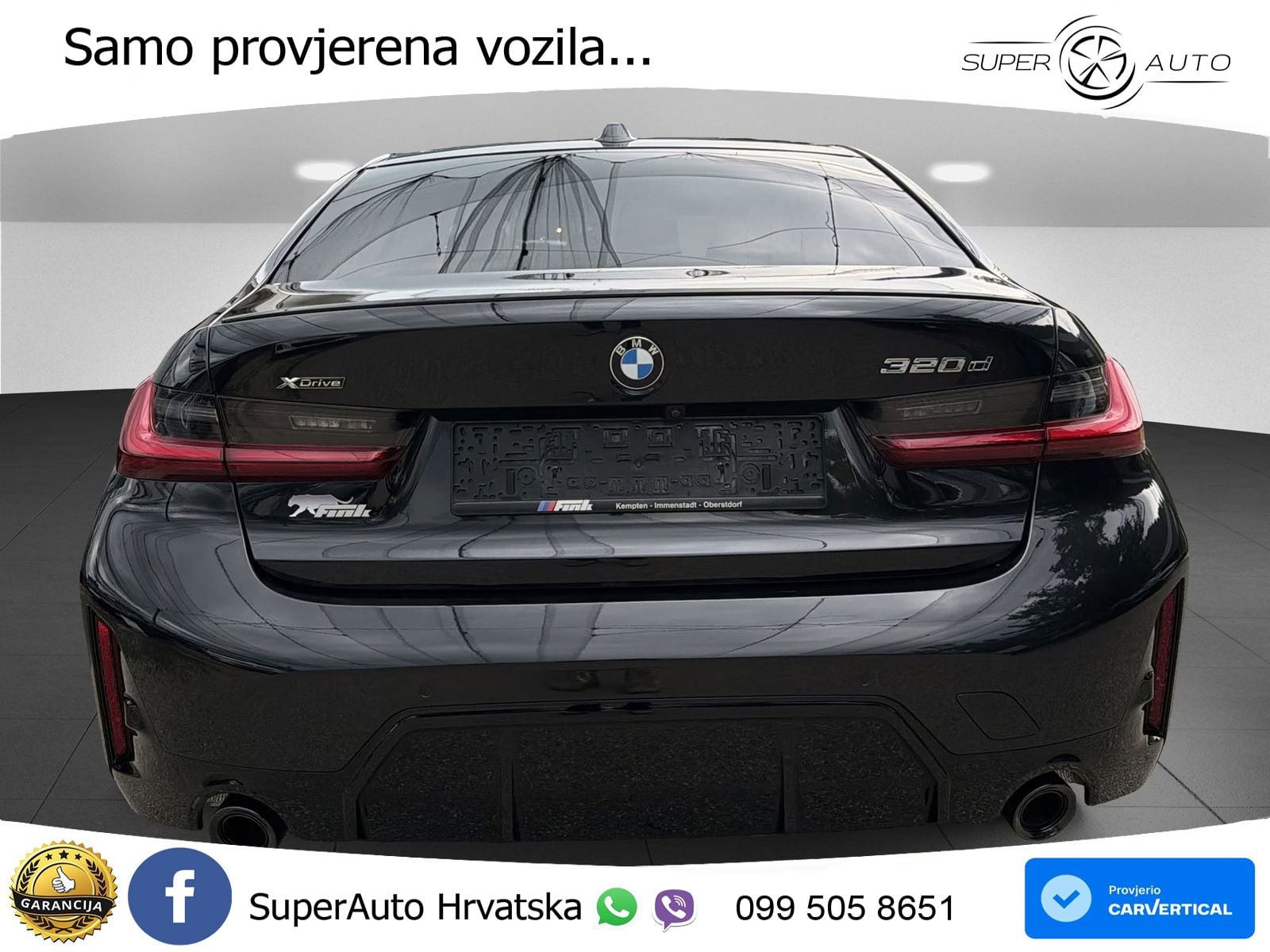 BMW 320d (190 KS) xDrive Steptronic M Sport LED+GR SJED+ACC