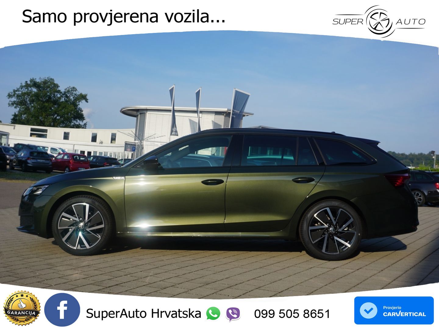 Škoda Octavia Combi 1.5 TSI (150 KS) DSG SportLine MATRIX+GR SJED+KAM