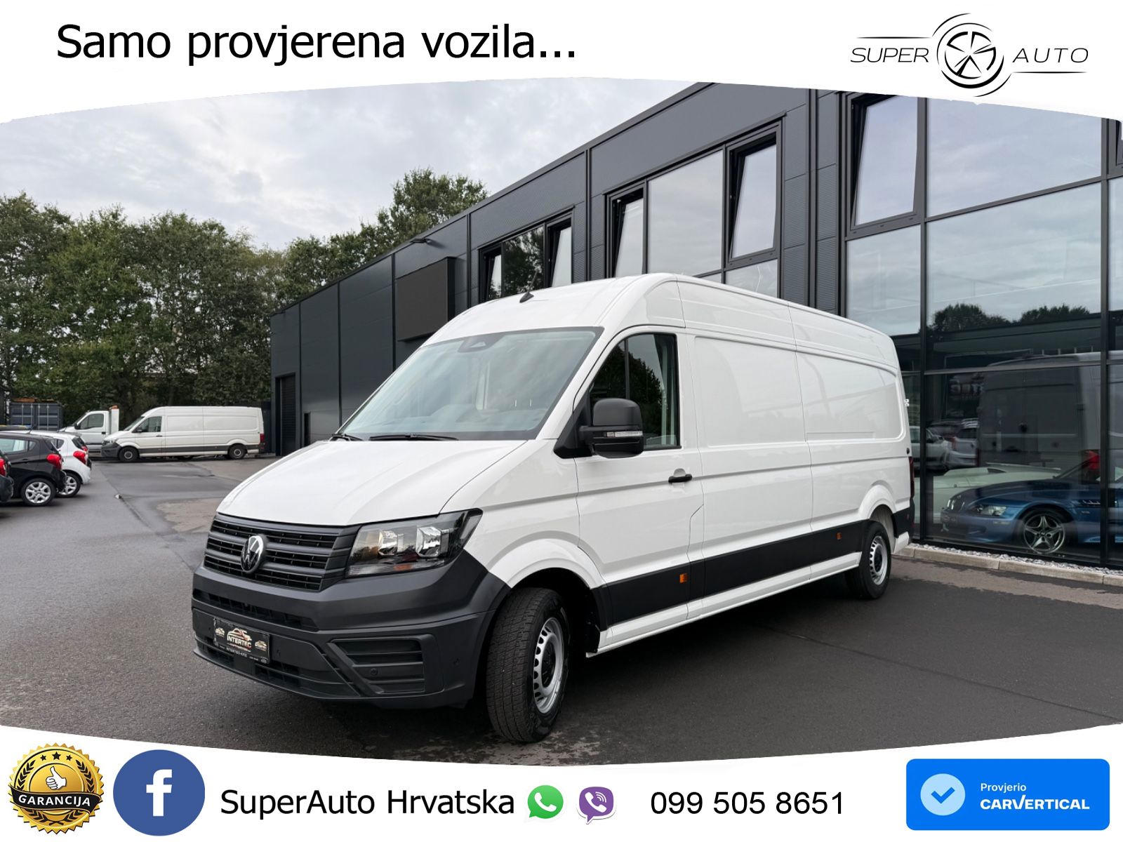 Volkswagen Crafter Kasten 35 lang Hoch*CAM*PDC*TEMP*NAV*AHK 177 KS