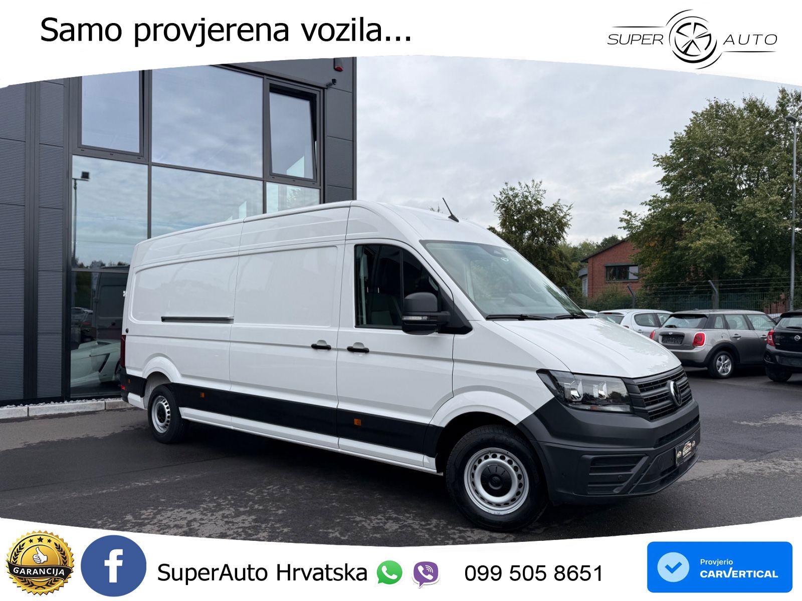 Volkswagen Crafter Kasten 35 lang Hoch*CAM*PDC*TEMP*NAV*AHK 177 KS