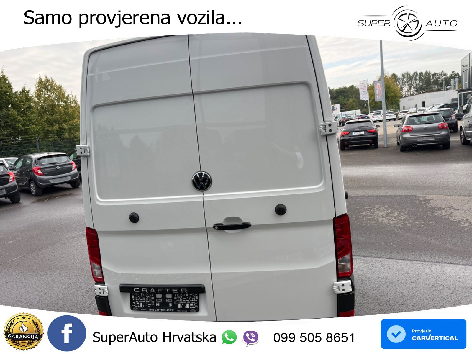 Volkswagen Crafter Kasten 35 lang Hoch*CAM*PDC*TEMP*NAV*AHK 177 KS