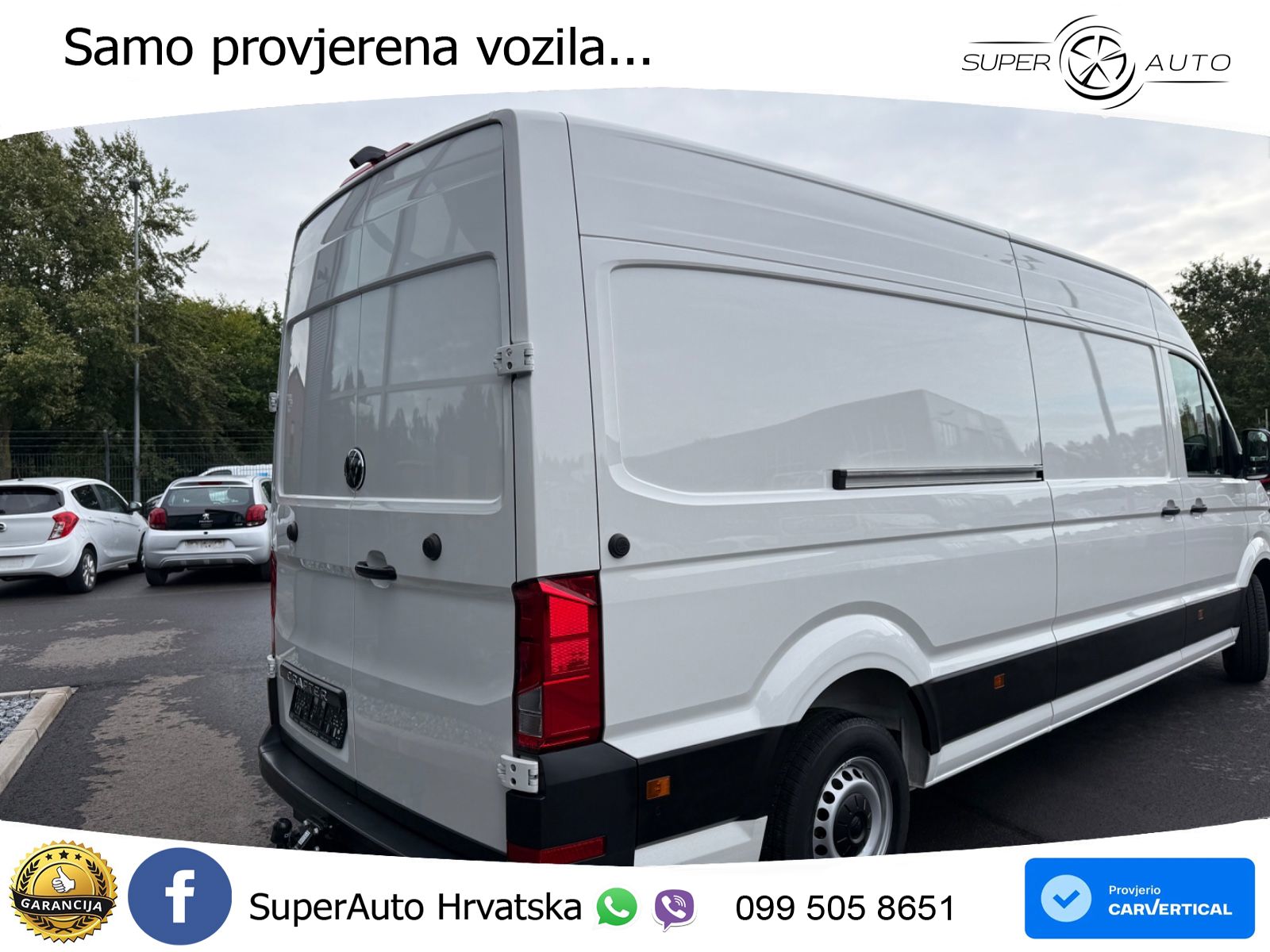 Volkswagen Crafter Kasten 35 lang Hoch*CAM*PDC*TEMP*NAV*AHK 177 KS