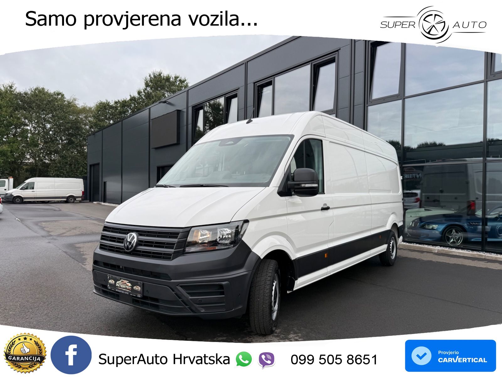 Volkswagen Crafter Kasten 35 lang Hoch*CAM*PDC*TEMP*NAV*AHK 177 KS