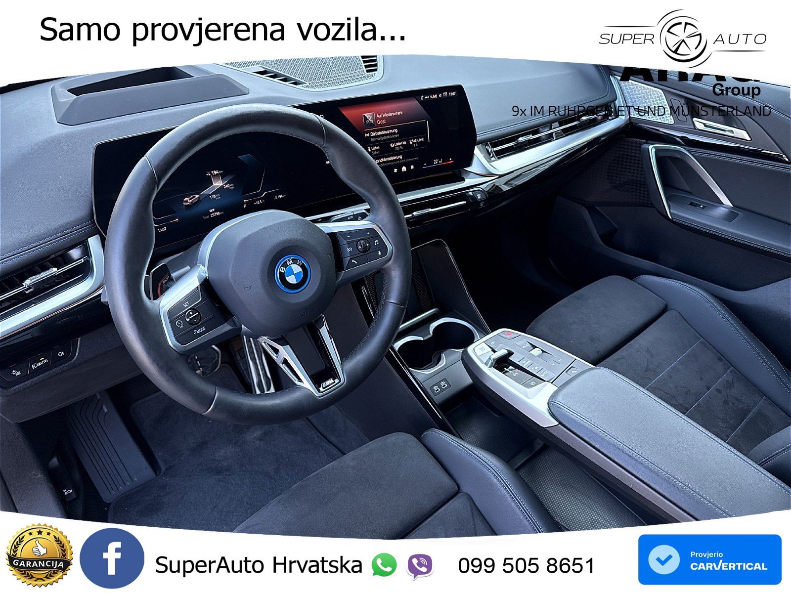 BMW iX1 68 kWh (313 KS) xDrive30 M Sport LED+GR SJED+ACC