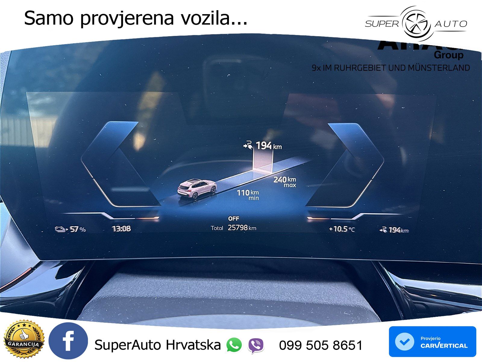 BMW iX1 68 kWh (313 KS) xDrive30 M Sport LED+GR SJED+ACC