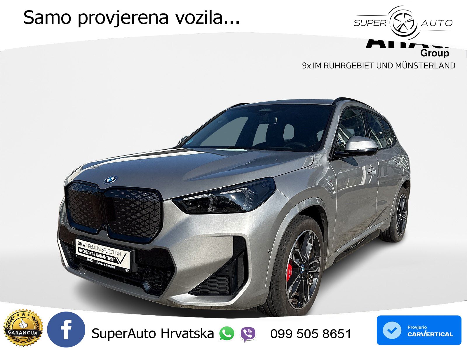 BMW iX1 68 kWh (313 KS) xDrive30 M Sport LED+GR SJED+ACC