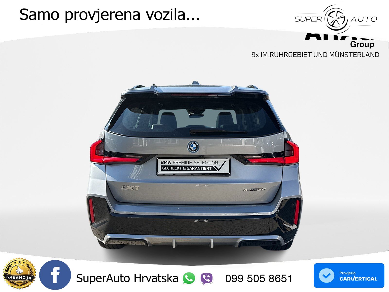 BMW iX1 68 kWh (313 KS) xDrive30 M Sport LED+GR SJED+ACC