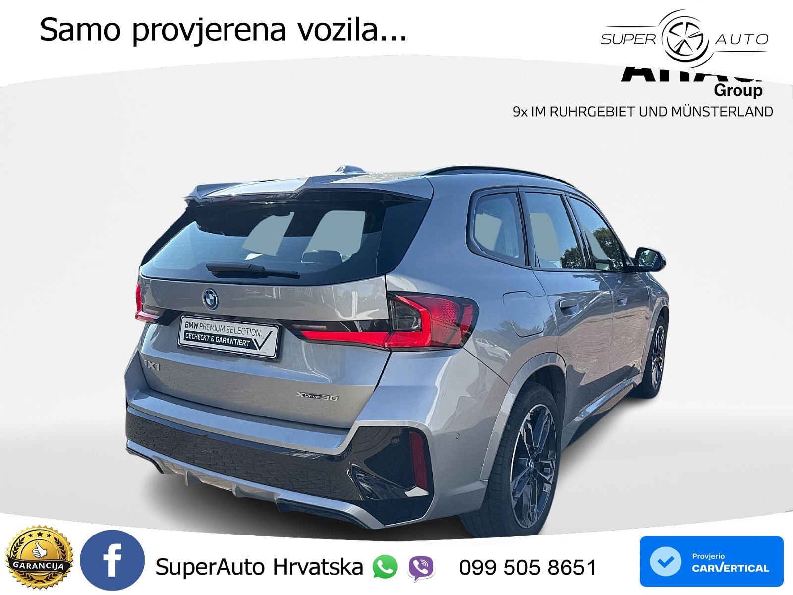 BMW iX1 68 kWh (313 KS) xDrive30 M Sport LED+GR SJED+ACC