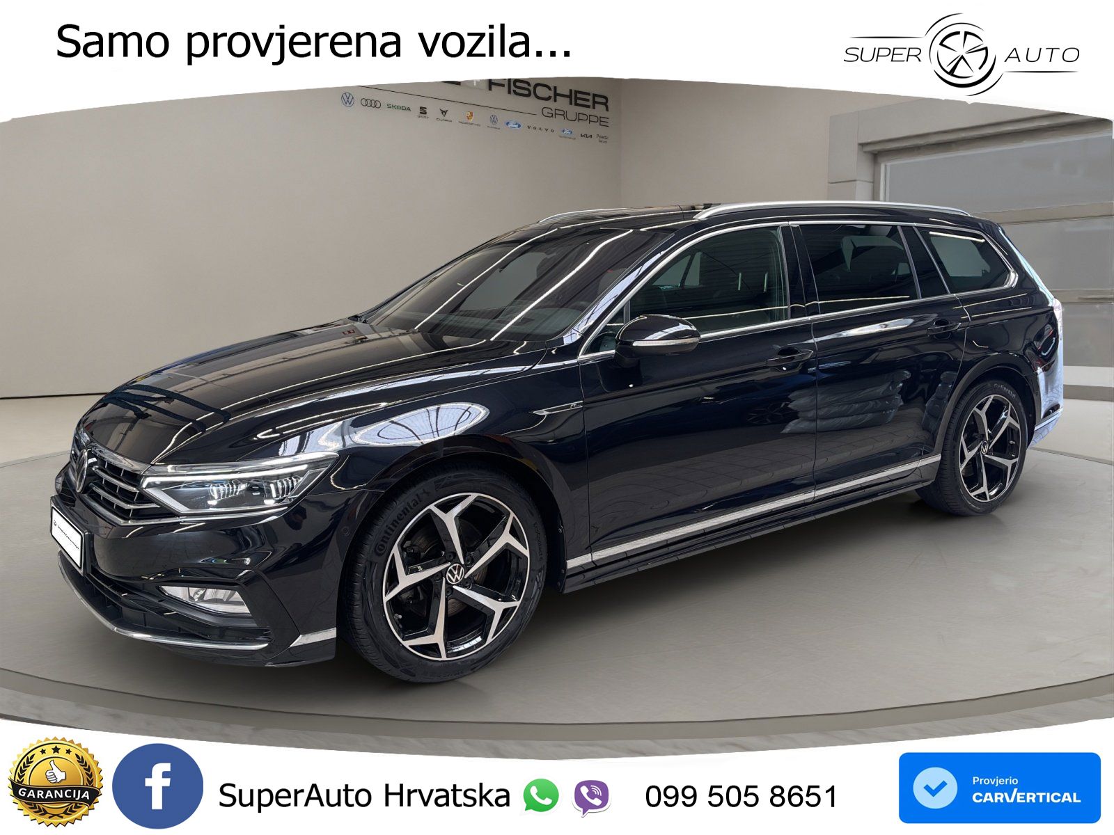 Volkswagen Passat Variant 2.0 TSI (190 KS) DSG Business MATRIX+GR SJED+KAM