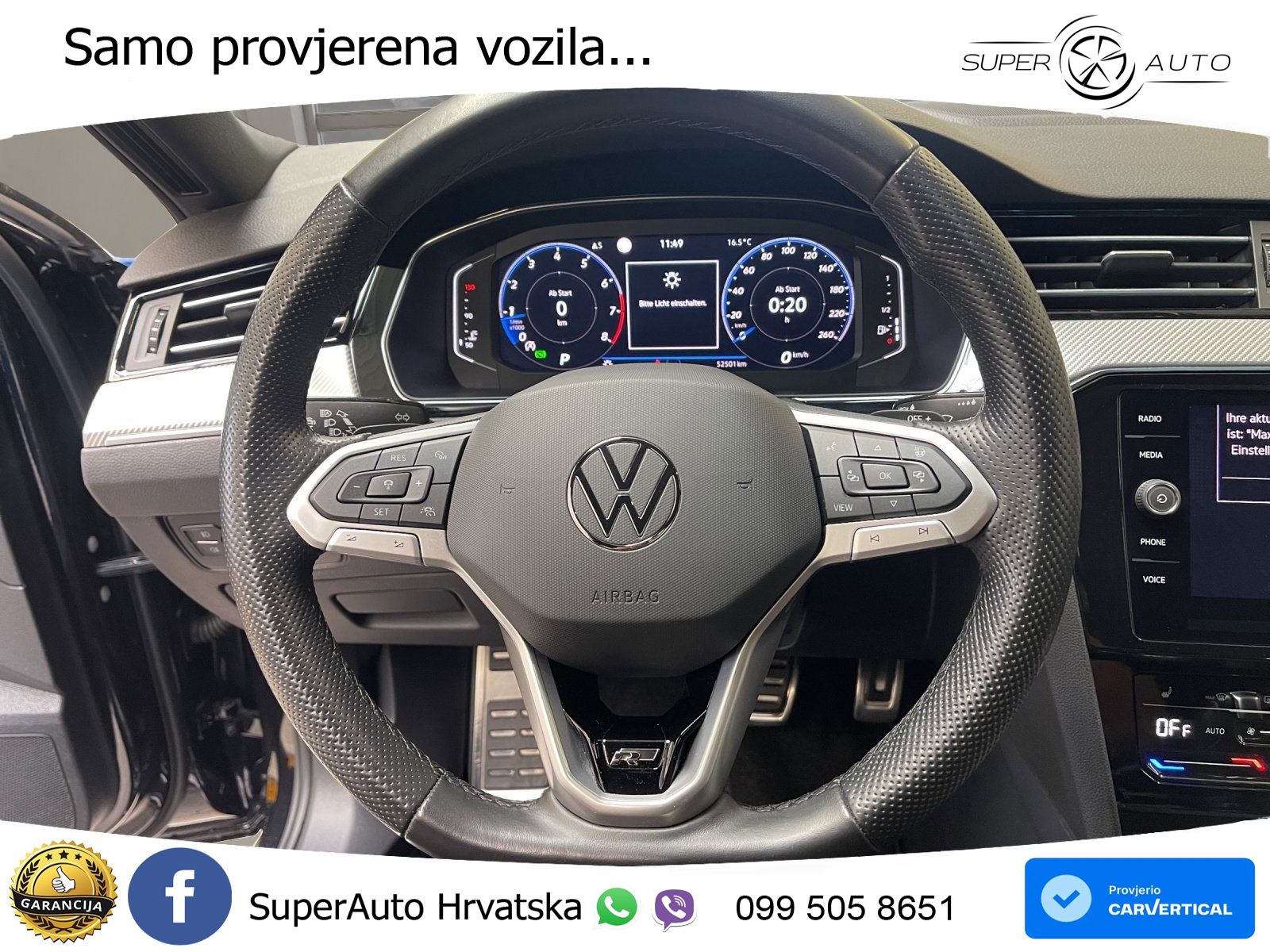 Volkswagen Passat Variant 2.0 TSI (190 KS) DSG Business MATRIX+GR SJED+KAM