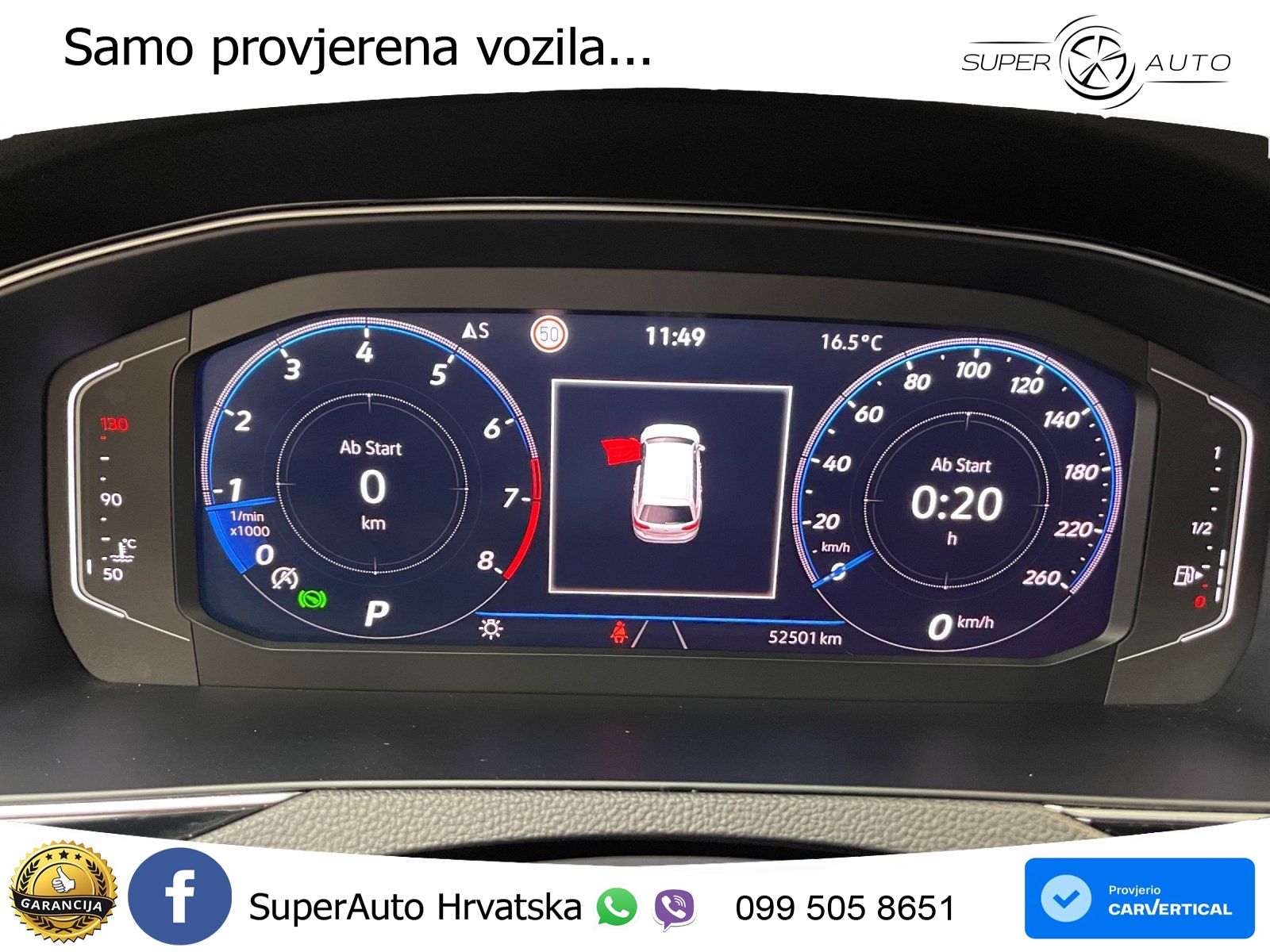 Volkswagen Passat Variant 2.0 TSI (190 KS) DSG Business MATRIX+GR SJED+KAM