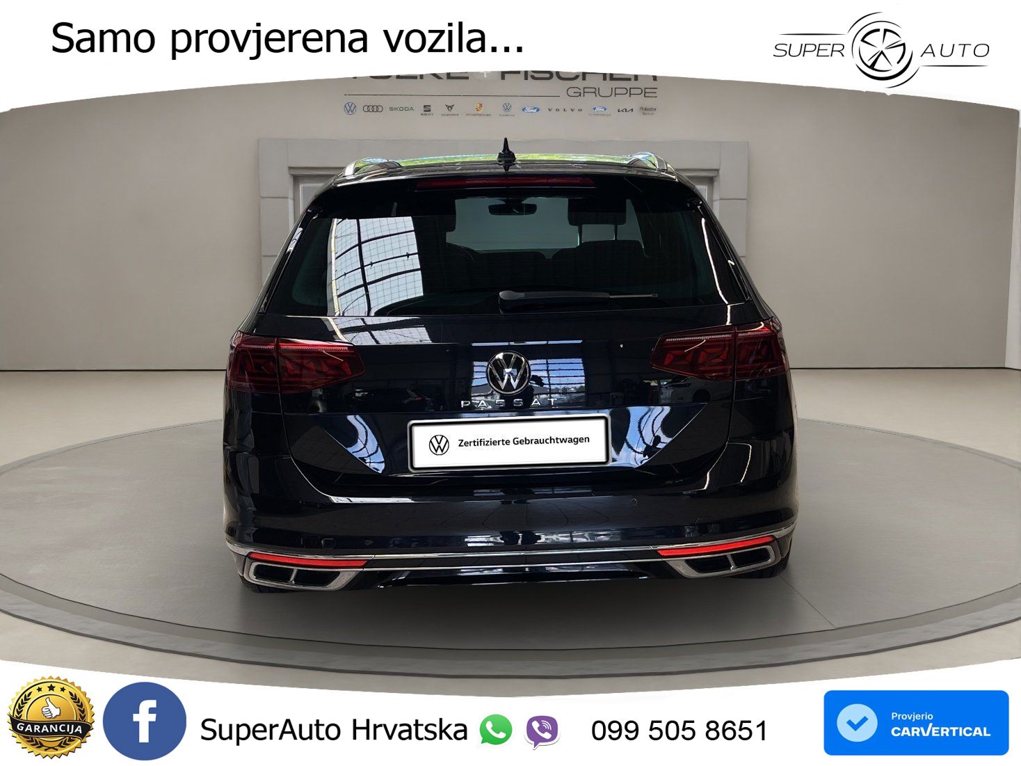 Volkswagen Passat Variant 2.0 TSI (190 KS) DSG Business MATRIX+GR SJED+KAM