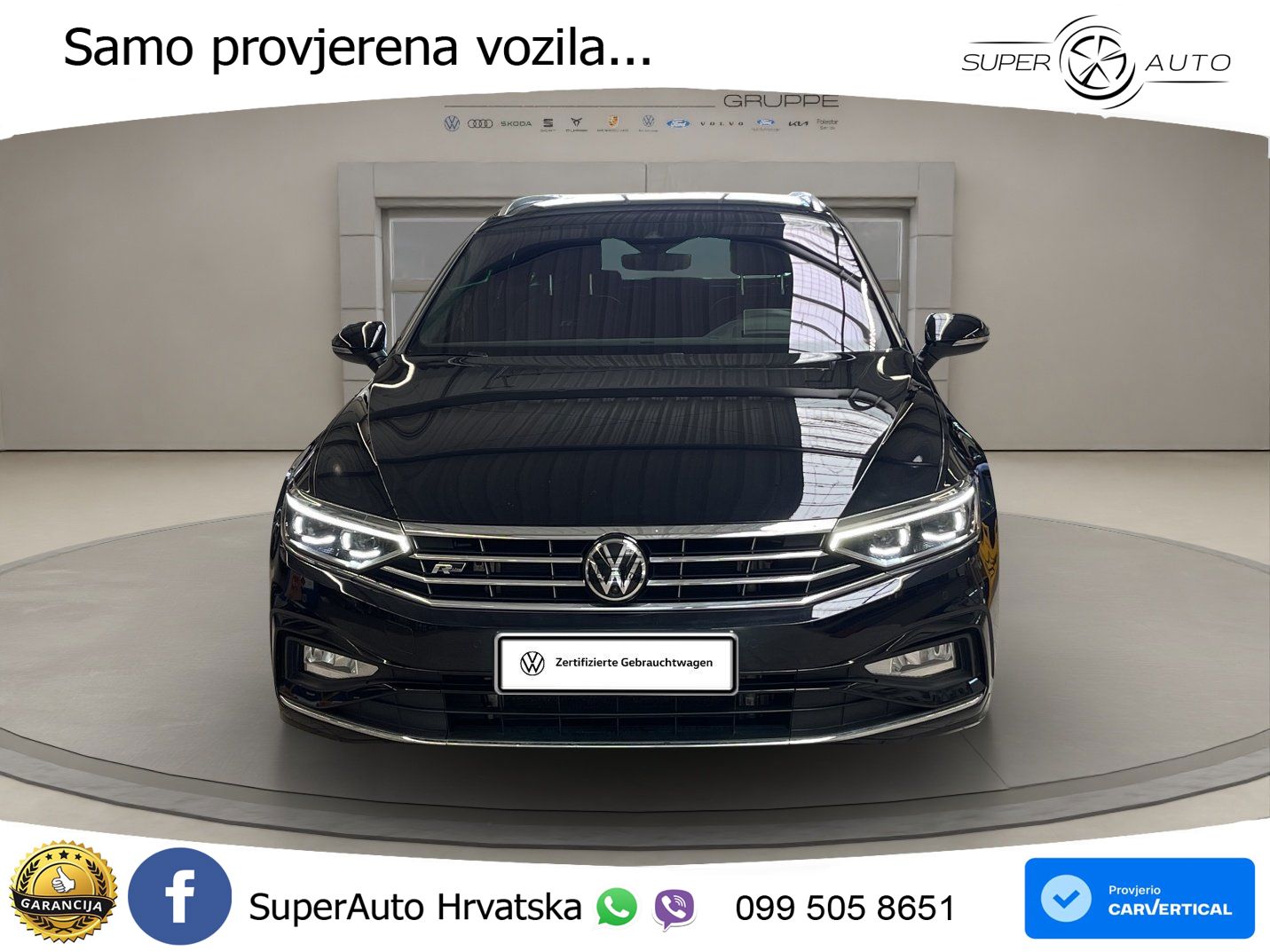 Volkswagen Passat Variant 2.0 TSI (190 KS) DSG Business MATRIX+GR SJED+KAM