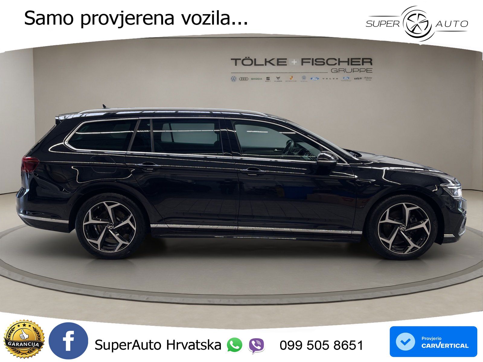 Volkswagen Passat Variant 2.0 TSI (190 KS) DSG Business MATRIX+GR SJED+KAM