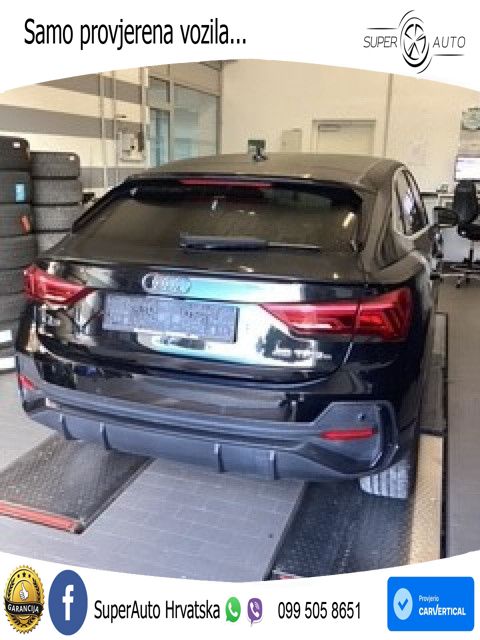 Audi Q3 Sportback 45 TFSIe (245 KS) S tronic LED+GR SJED+ACC