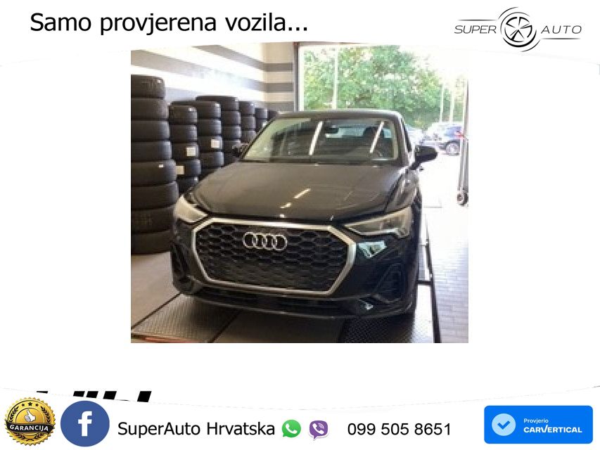 Audi Q3 Sportback 45 TFSIe (245 KS) S tronic LED+GR SJED+ACC