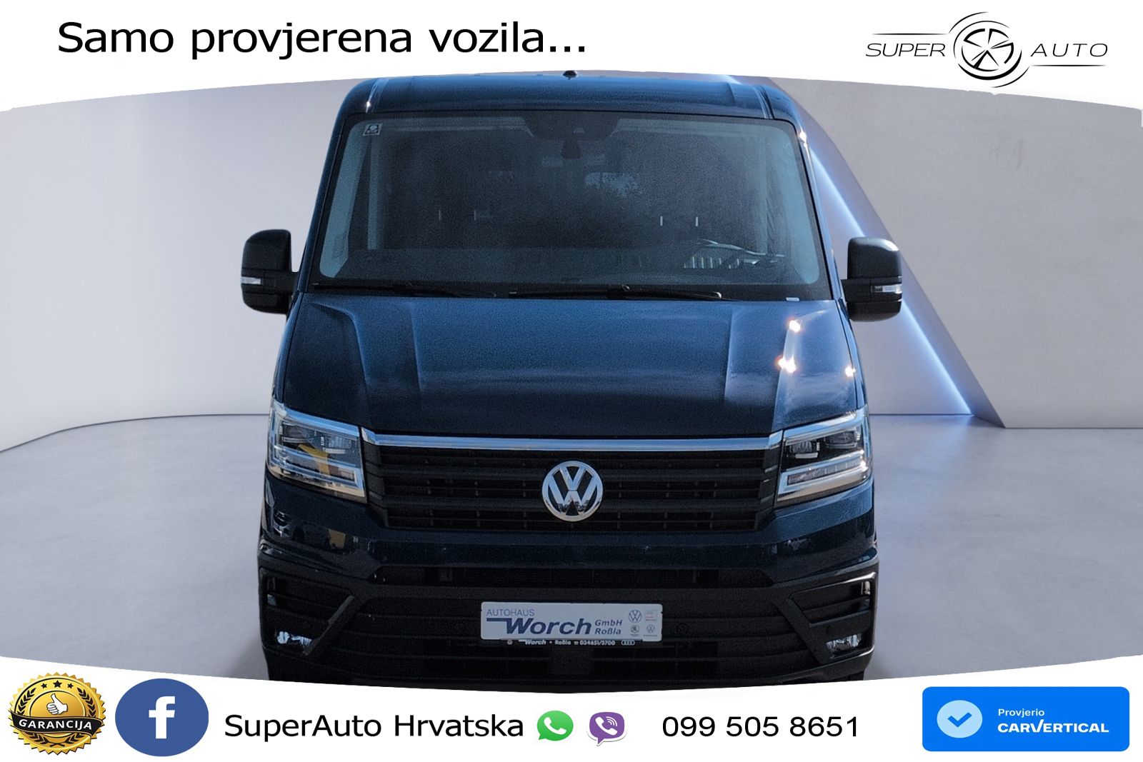 Volkswagen Crafter 35 Kasten Plus Mixto AHK+STHZ+Navi+LED+ 140 KS