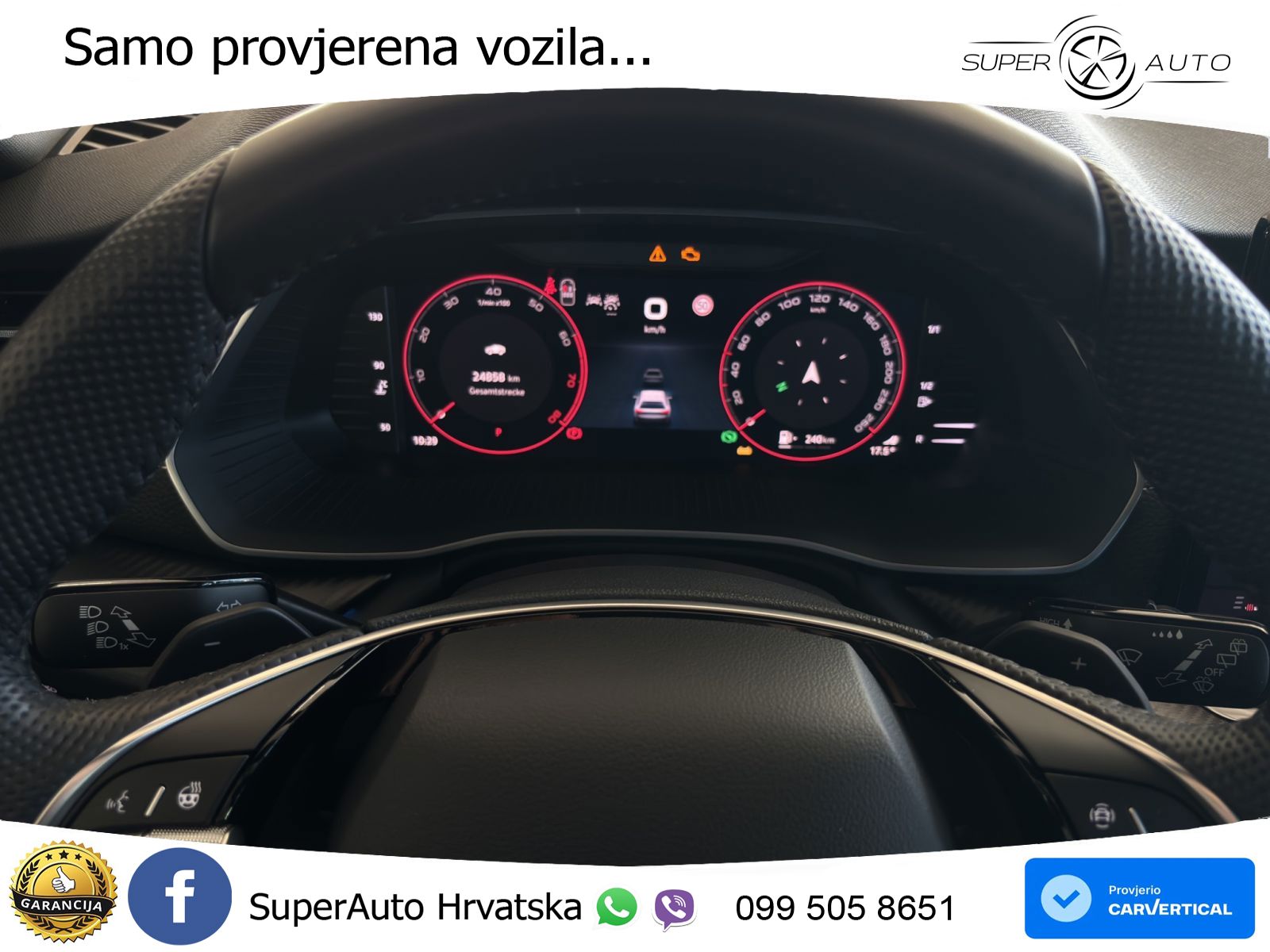 Škoda Octavia Combi 1.5 TSI (150 KS) DSG SportLine LED+GR SJED+ACC