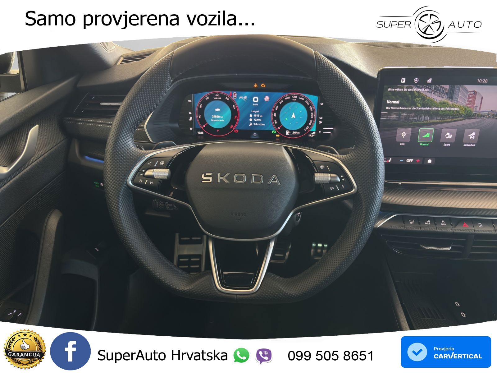 Škoda Octavia Combi 1.5 TSI (150 KS) DSG SportLine LED+GR SJED+ACC