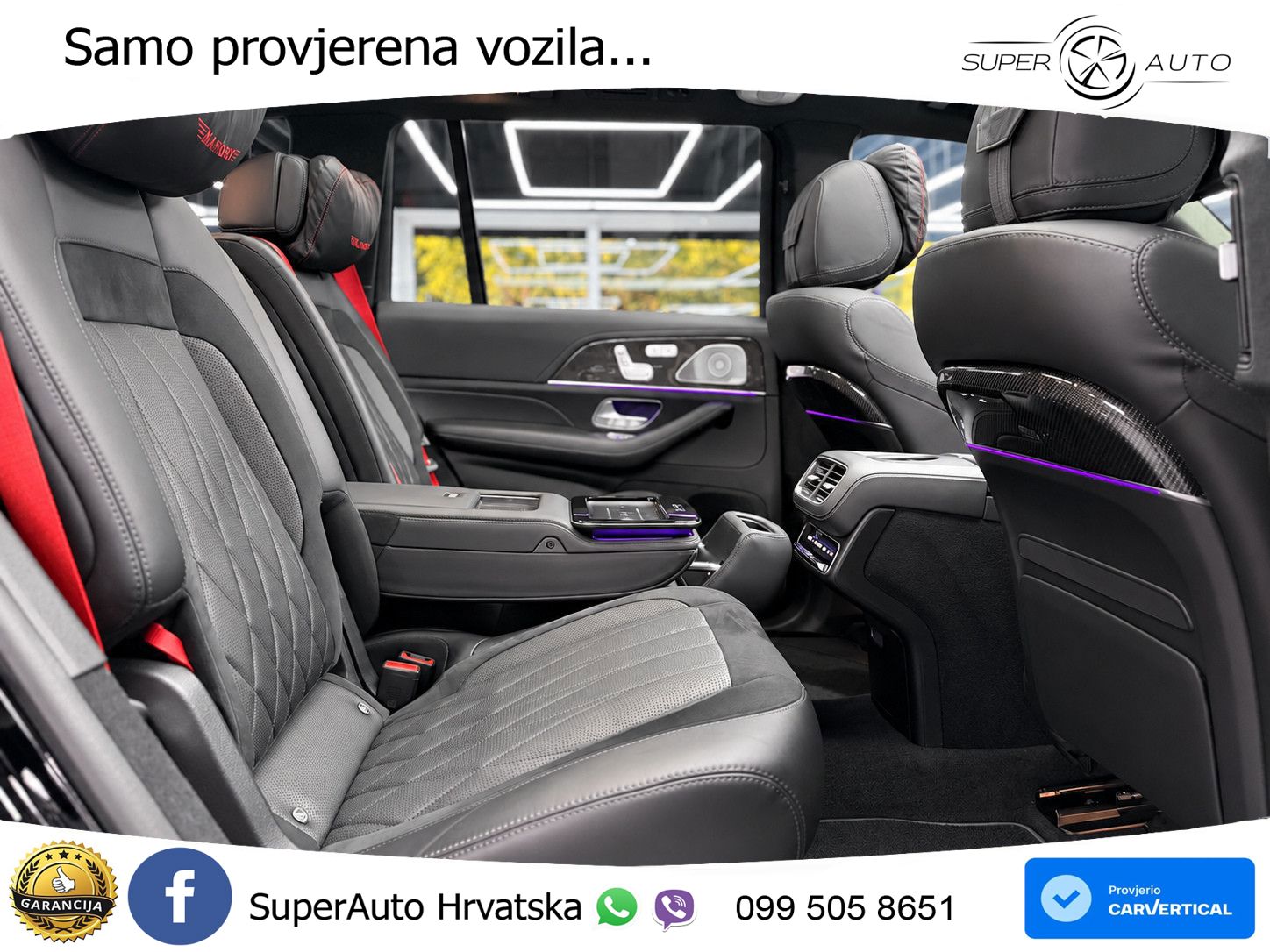 Mercedes-Benz GLS AMG GLS 63 V8 EQ Boost 4MATIC+ TCT ACC+HEAD+4xGR SJED+360+PANO