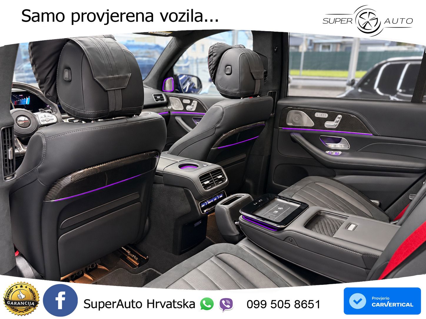 Mercedes-Benz GLS AMG GLS 63 V8 EQ Boost 4MATIC+ TCT ACC+HEAD+4xGR SJED+360+PANO