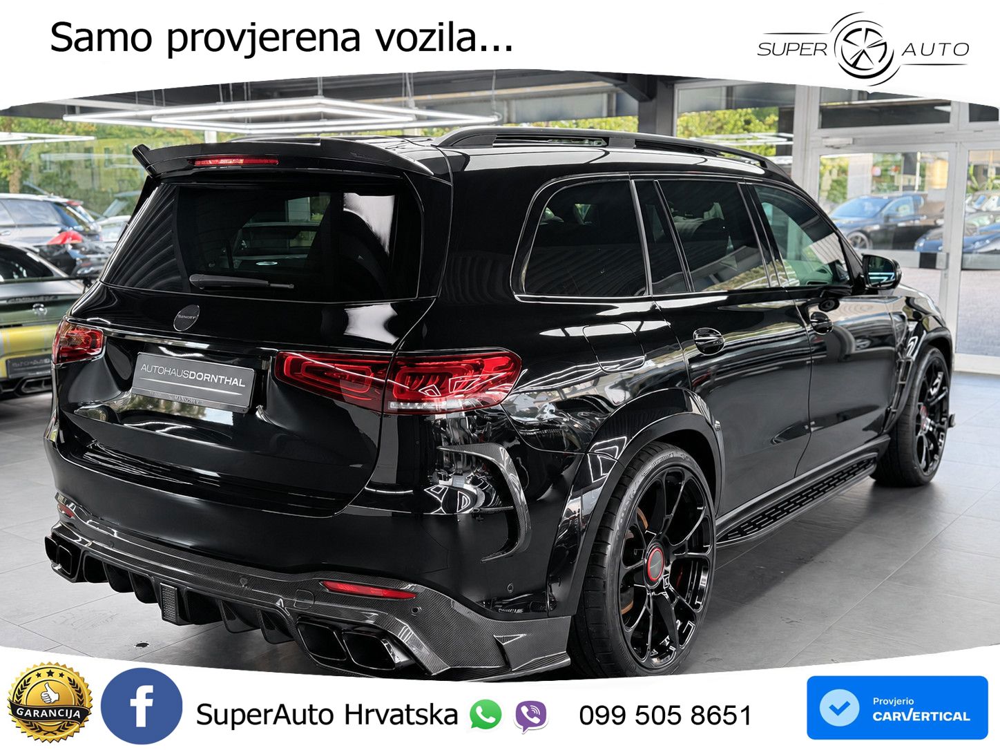 Mercedes-Benz GLS AMG GLS 63 V8 EQ Boost 4MATIC+ TCT ACC+HEAD+4xGR SJED+360+PANO